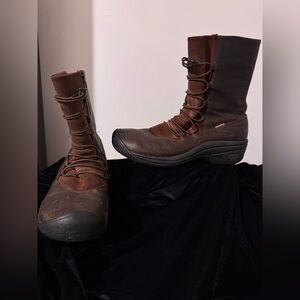 Keen. Leather “Keen Dry” Waterproof Insulated Boots